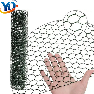 Malla <span class=keywords><strong>de</strong></span> Alambre Hexagonal Recubierta <span class=keywords><strong>de</strong></span> PVC, Malla Galvanizada para Gallineros, Malla Hexagonal para Cercas <span class=keywords><strong>de</strong></span> Aves, Jardines y Recintos para Animales - Product Image 1