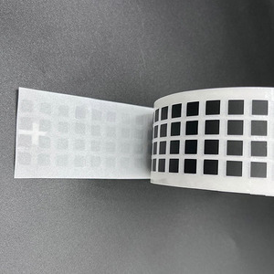 Nhãn kim loại điện một mặt nhãn nhiệt <span class=keywords><strong>Polyester</strong></span> vĩnh viễn với keo Acrylic để làm mặt nạ polyimide - Product Image 1