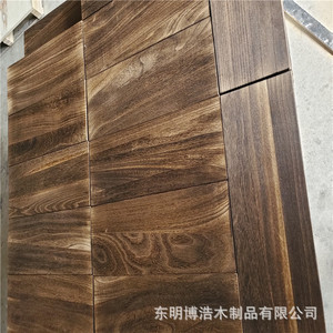 Bathroom <b>Floating</b> <b>Shelf</b> Carbonized Wood Rectangular <b>Wall</b> Mounted Durable Custom Size - Product Image 5