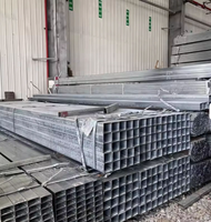 Tube carré GI 25x25mm pour la construction de la structure de poulailler en Éthiopie