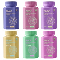 Bouteille de médicaments en plastique PE de 250 cc pour la sécurité des enfants CRC, conteneur vide pour pilules, vitamines, capsules, produits de santé, compléments alimentaires