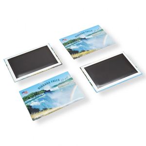 Aimant de réfrigérateur personnalisé en forme de rectangle, souvenir d'Amérique du Nord, aimants de réfrigérateur écologiques en tôle - Product Image 2