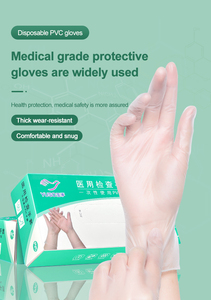 Grosir Cina Sarung tangan bening PVC sekali pakai transparan atas Superior dengan harga murah dan kualitas tinggi - Product Image 2