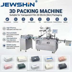 Máquina Automática para Envolver en Celofán 3D de Alta Velocidad, Envolvedora de Película BOPP con Cinta de Desgarre para Cajas de Perfume, Cajas de Regalo Cosméticas - Product Image 3