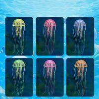 Décoration créative de méduse colorée PKY Bionic, méduse en silicone, décoration d'aquarium, paysage lumineux pour aquarium