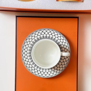 European Style Palace Retro Bone China Coffee Cup Set Afternoon Tea Couple with <b>Matching</b> Cups Gift <b>Box</b> - Product Image 4