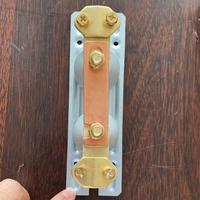 Barrette de cuivre neutre à coupe droite pour le marché français