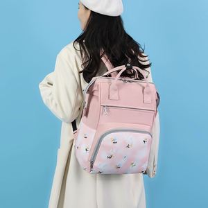 Mochilas de Maternidad Portátiles Multifuncionales, Bolsa de Pañales para Bebé, para Viajes al Aire Libre y Hospital - Product Image 4