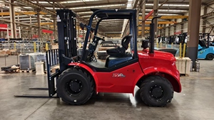 <span class=keywords><strong>Chariot</strong></span> élévateur diesel de 2,5 - 3,5 tonnes de capacité, 4WD pour terrain difficile, hauteur de levage 3 - 6 m - Product Image 4