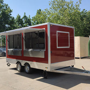 Grand camion de restauration mobile personnalisable <span class=keywords><strong>pour</strong></span> hot-dogs, barbecue, ramen, smoothies, beignets, vin et autres aliments - Product Image 2