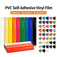Vinilo de Corte de PVC de Gran Tamaño, Vinilo Autoadhesivo Permanente al por Mayor para Producción de Letras y Rótulos en Plotter para Tiendas de Señalización