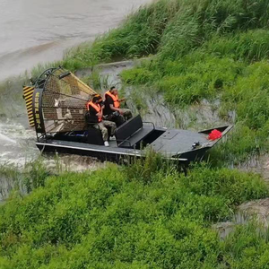 <span class=keywords><strong>Bateau</strong></span> de sauvetage d'urgence tout-terrain, toutes conditions météorologiques, multi-usages, système de direction flambant neuf, anti-retournement, coque métallique, 300 CV - Product Image 4