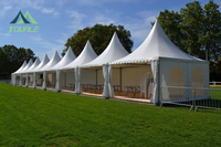 Carpa Pagoda Tourle, Carpa Grande para Eventos al Aire Libre, Personalización en Colores y Tamaños para Festivales