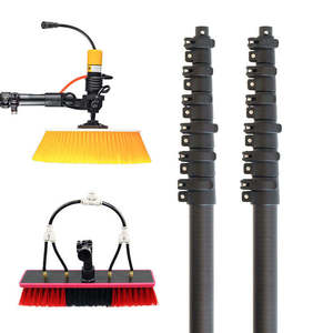 3K 100% Carbon Fiber Telescopic Tool for <b>Window</b> and Solar <b>Panel</b> Cleaning - Product Image 1