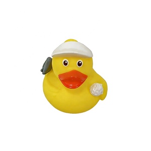 MY <strong>TOYS</strong> Little Duckling Floating PVC Baby Bath <strong>Toy</strong> Summer <strong>Bathtub</strong> Sports BB Sound Press Spray Custom Logo Unisex Multi Color - Product Image 5