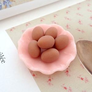 Mini Cabujones de Resina 3D con Forma de Huevo de 10*12MM, Alimentos de Desayuno en Miniatura para Cocina, Centro de Lazos para el Cabello y Manualidades - Product Image 4