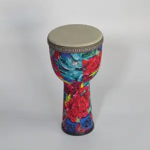 China Großhandel traditionelle Handwerk Hand-Persution 8 Zoll afrikanische Holz-Dommer Djembe