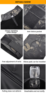 เครื่องแบบลายพรางสำหรับฝึกเดินป่าป่า Han เครื่องแบบกันการฉีกขาด - Product Image 3