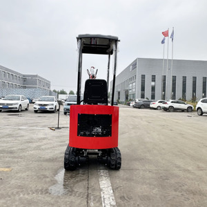 HIGHTOP EE. UU. Almacén 1000kg Máquina de excavación 1 tonelada Embolsadora pequeña Micro Excavadora Mini Excavadora - Product Image 3