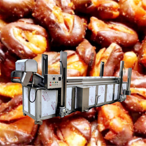 Friteuse électrique multifonctionnelle continue pour snacks à base de farine de blé, machine de friture industrielle pour chips, chips de pommes de terre, chips de bananes 220V/380V - Product Image 1