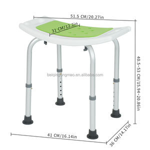 高齢者や障害者向けの売れ筋アルミ製シャワーチェア - Product Image 6