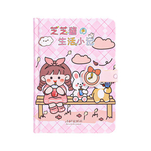 Carnet de notes pour étudiants, petit parapluie rouge, 64 000 couleurs, carnet de notes, carnet de notes mignon de dessin animé, vente en gros - Product Image 1