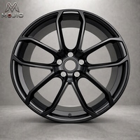 Jantes de voiture MOJIO 17 22 pouces 5x112 en alliage d'aluminium forgé monobloc 6061-T6 légères, personnalisées ET PCD pour voitures de performance