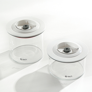 Barattolo in <span class=keywords><strong>Vetro</strong></span> Borosilicato <span class=keywords><strong>Sottovuoto</strong></span> <span class=keywords><strong>per</strong></span> Chicchi <span class=keywords><strong>di</strong></span> Caffè, Uso in Cucina, Grado Alimentare, Senza BPA - Product Image 1