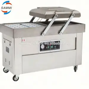 Double Chamber Meat Sea Foods Vacuum Packing Machine with Sealing Function