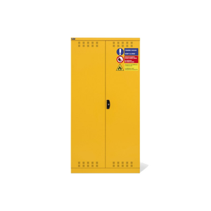 PERFOM140 armadio per dispositivi di stoccaggio chimico 2 porte a battente 4 scomparti interni stagni dimensioni W1023 X D555 X H2000 - Product Image 1