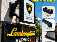 Filament PETG LB Lamborghini 1,75 mm 1 kg, filament d'imprimante 3D robuste, résistant aux intempéries, pour enseignes publicitaires extérieures, compatible avec Creality Prusa