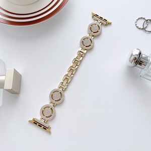Bracelet en acier inoxydable massif de 38/40/42/44/49mm pour <span class=keywords><strong>Apple</strong></span> <span class=keywords><strong>Watch</strong></span> Bracelet en métal pour femmes - Product Image 2