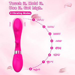 Estimulador de Clítoris y Punto G de Doble Motor Personalizado en Modo Privado, Varita de Masaje, Masturbador, Juguete Sexual para Mujer - Product Image 3