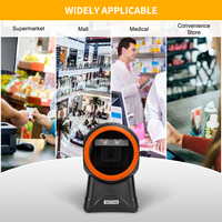 Netum 2055M USB Desktop QR Code Scanner CMOS para Android y Linux Lector de código de barras 2D con stock de escaneo