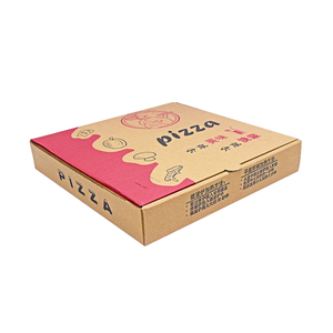 Cajas de Pizza de Papel Corrugado Biodegradable, Impresión Digital Flexográfica, Empaquetado Personalizado, Suministro al por Mayor para Exportación OEM - Product Image 1
