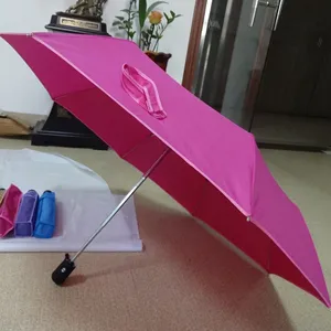 Parapluie pliable à 3 sections, couleurs assorties, vente en gros, livraison gratuite