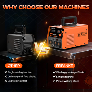 Machine à souder <span class=keywords><strong>MIG</strong></span> <span class=keywords><strong>145</strong></span> Mini FEIFANKE 220V pour la réparation à domicile, le bricolage et l'atelier, soudeuse <span class=keywords><strong>MIG</strong></span>/MAG sans gaz à fil fourré - Product Image 5