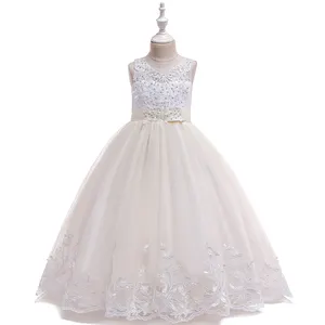 FSMKTZ Mới Đến Trang Phục Chính Thức Wedding Dress Bridal Gowns Đối Với Trẻ Em Cô Gái Ren Công Chúa Ăn Mặc Trẻ Em Bóng Gown LP-231