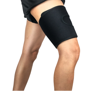 ผ้าพันพยุงต้นขาทำจากนีโอพรีนที่สามารถปรับได้และระบายอากาศได้ดีปลอกรัดกล้ามเนื้อต้นขาสำหรับผู้ชายและผู้หญิง - Product Image 4