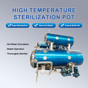 Autoclave Industriale per la Sterilizzazione di Sgusciati di Sgombro in Scatola, Macchina per la Sterilizzazione di Lattine, Attrezzatura per la Sterilizzazione a Caldo Retort - Product Image 2