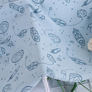 New Arrivals Custom Printed 100% Cotton Interlock Fabric <strong>cocomelon</strong> Printed Jacquard Knit Interlock Fabric - Product Image 4