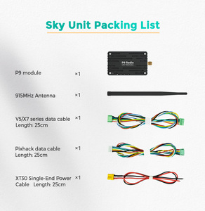 โมดูลวิทยุดิจิตอล CUAV P9 ของแท้ สำหรับ Pixhawk โดรน ควบคุมการบิน ส่งข้อมูล ไร้สาย ระบบสื่อสาร UAV Telemery - Product Image 4