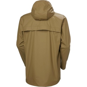 <span class=keywords><strong>Impermeabile</strong></span> Lungo da <span class=keywords><strong>Uomo</strong></span> Personalizzato con Cappuccio in PU Completamente <span class=keywords><strong>Impermeabile</strong></span> e Antivento Giacca Casual Classica per Pioggia Intensa - Product Image 5