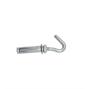 Ancre à expansion en acier de haute qualité, plaquée zinc, type J, avec manchon de crochet M16 pour poteaux muraux et chevilles chimiques - Product Image 6