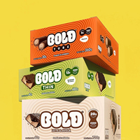 Plástico personalizado papel de aluminio Mylar comestible Chocolate Granola nueces energía proteína barra envoltorio bolsa Snack almohada bolsa de embalaje