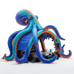 Escenario Inflable Gigante con Forma de Pulpo y Luces LED al Mejor Precio, Decoraciones Inflables para Escenarios OEM - Product Image 3