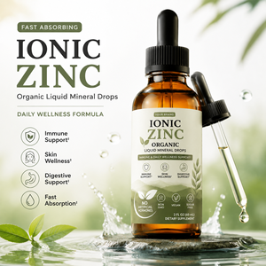 <span class=keywords><strong>Suplemento</strong></span> Dietético de <span class=keywords><strong>Zinc</strong></span> Iónico y Minerales Traza, Gotas Líquidas Orales de 60 ml, Apoya el Bienestar de la Piel, el Sistema Inmunitario y Digestivo para Adultos - Product Image 2
