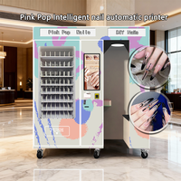 Máquina Expendedora de Belleza con Impresora 3D para Arte de Uñas, Pantalla Táctil, Múltiples Opciones de Pago y Gestión Basada en la Nube