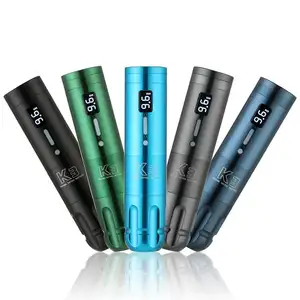 热卖电池充电高品质无线纹身设备K3专业无线纹身笔机