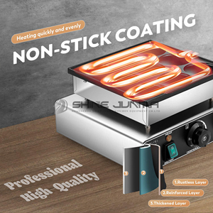 Machine à <span class=keywords><strong>Crêpes</strong></span> <span class=keywords><strong>Électrique</strong></span> Antiadhésive Professionnelle, <span class=keywords><strong>Crêpière</strong></span> Hollandaise Commerciale Personnalisée, Machine à Mini Pancakes <span class=keywords><strong>Électrique</strong></span> - Product Image 5